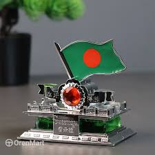 Car Dashboard Air Freshener Luxury Look for Your Car (Bangladesh Flag)